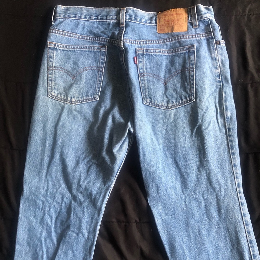 Low rise  Levi’s vintage blue jeans